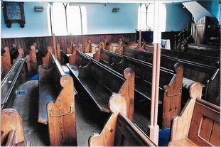 Cam Congregational Church Pews Removed 1999